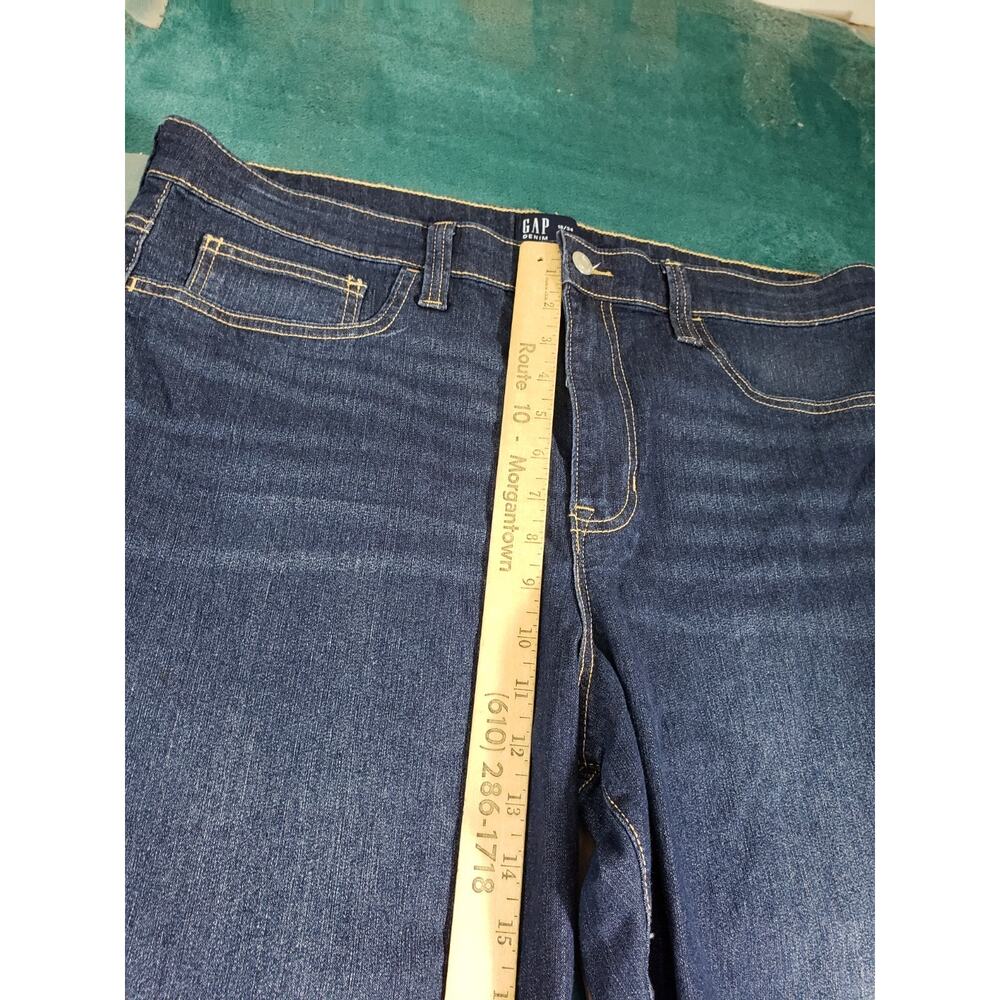 Gap Jeans Size 18 Womens Blue Pants Demin Ladies High Rise Favorite Jegging NWT - Picture 8 of 13